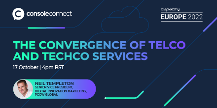 ConsoleConnect's tweet photo. #CapacityEurope gets underway next week 

Console Connect's Neil Templeton is part of a pre-event workshop taking place onsite on Monday at 4pm - where he will be talking about the convergence of #telco and #techno services.

Register now to join https://t.co/upF9QAALxZ https://t.co/JLT31CUPMY