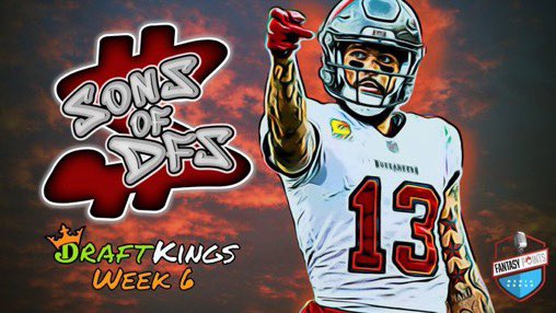 DDprizepicks's tweet photo. We are back tonight with another episode of #SODFS 🤩

@DanBrownNFL and @BooBoojojo will be diving in on the NFL Week 6 Main Slate on #Draftkings 

🪄@Dy_NastyDude 

Tune in tonight at 9:00 EST
🎥 Link: https://t.co/u1aZfiF7en

@FantasyPtsLive 🤝 https://t.co/m2DBflPUev