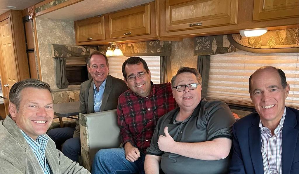On the GOP Statewide Bus Tour I joined the Republican ticket to hear from voters and share our message. We're the team ready to work hard for Kansans and bring fiscal responsibility to government! #ksleg salinapost.com/posts/45c0eac3…
