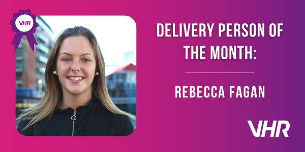 VHRofficial's tweet photo. A big congratulations is in order for VHR's Resource Manager, Rebecca Fagan, who was crowned Delivery Person of the Month. Rebecca consistently exceeds her targets each month all whilst training her fantastic team. 

Well done Rebecca, well deserved! #Recruitment https://t.co/fnGULI0foW