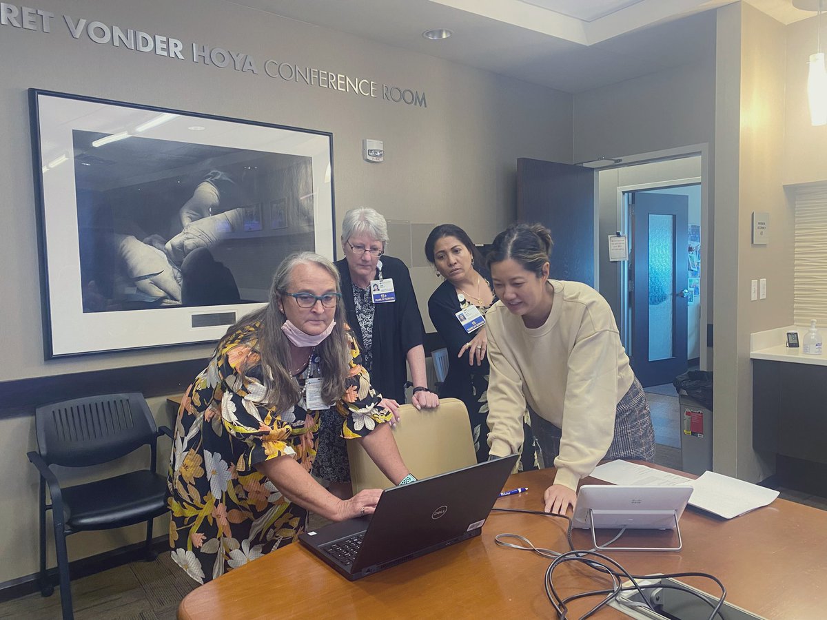 Nothing stops our transplant hepatologists and surgeons…except when logging into a video conference call. Luckily they’ve got a pit crew to assist. 📸: @AsraniSumeet