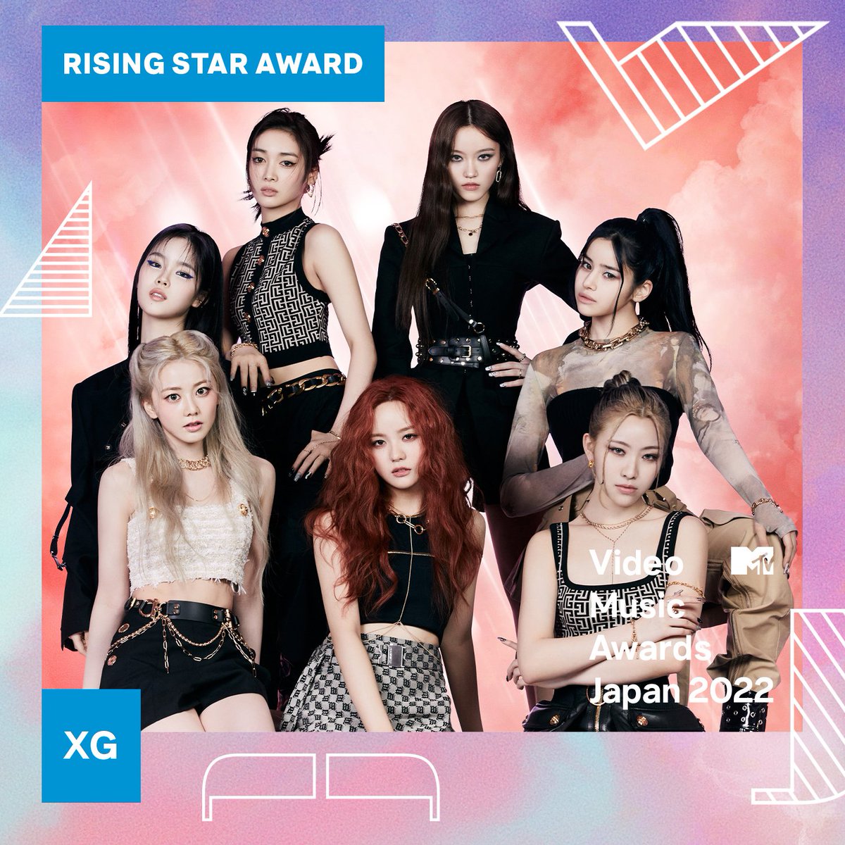 kpopwnation's tweet photo. [Info] @MTV_JAPAN 

Confira os vencedores do VMAs Japan 2022

- Best Group Video, "Pink Venom" (BLACKPINK)
- Best Buzz Award, IVE
- Rising Star Award, XG 

#VMAsJapan #BLACKPINK #XG #IVE https://t.co/zSyulIOXVH