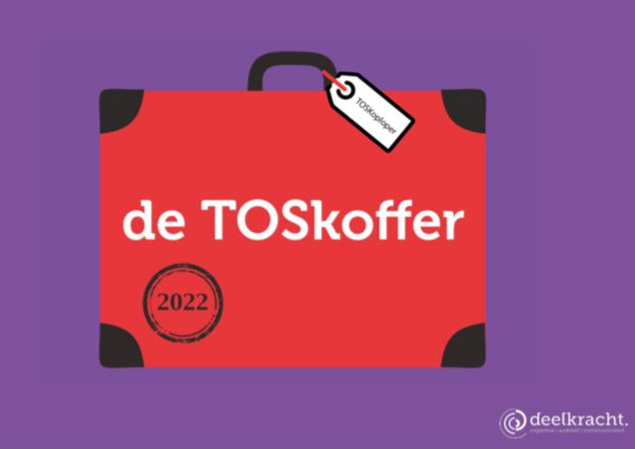 Vandaag op #WereldTOSdag deelt TOSkoploper de TOSkoffer. De TOSkoffer is gemaakt voor mensen met #TOS. De koffer helpt mensen met TOS om in gesprek te gaan over TOS. We hopen dat mensen hiermee meer leren over TOS en hoe je iemand met TOS helpen kan.

deelkracht.nl/wp-content/upl…