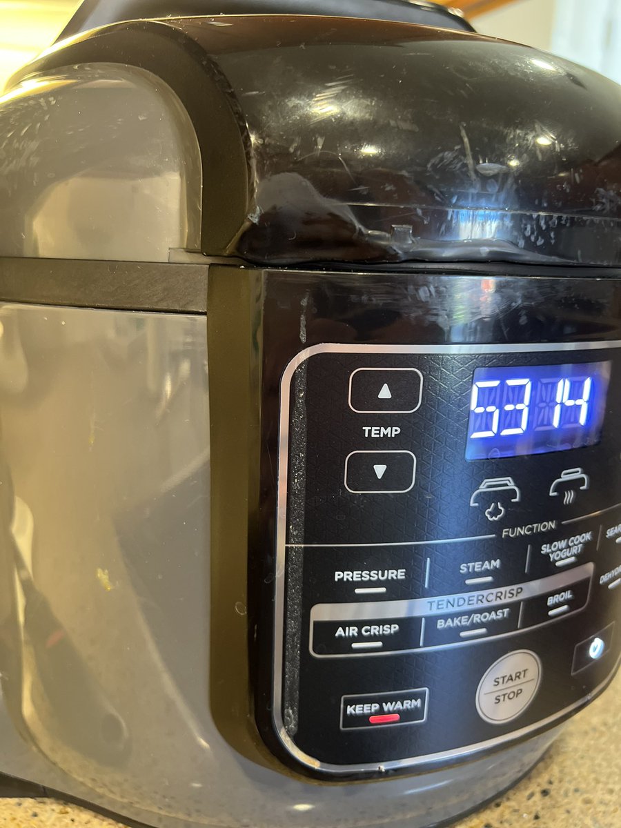 RagusaGroup's tweet photo. @NinjaKitchen my FOODI lid melted while pressure cooking… I’ve called over 7 times -no solution- no one cares. Can you please help and send me a new lid? https://t.co/VjvHZdb4L1