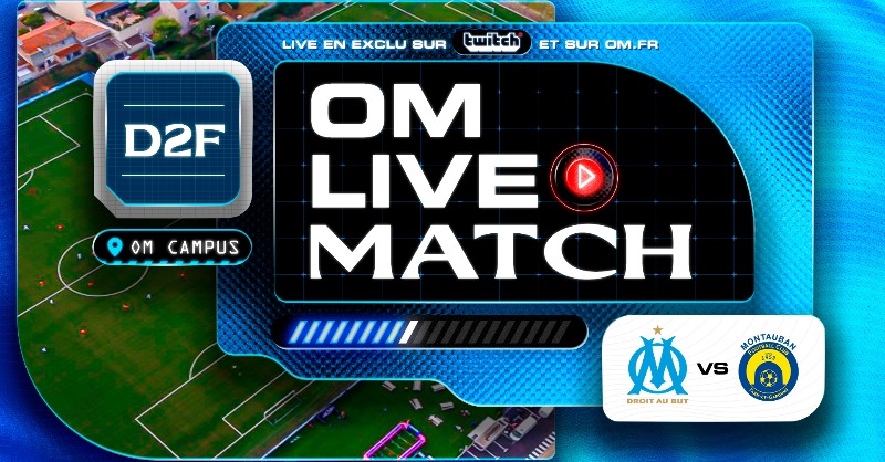 OM_Officiel's tweet photo. 📲 Suivez en direct la rencontre de D2 féminine entre @OMfeminines et @MFCTG_officiel sur notre chaîne @TwitchFR 👊 #OMMFCTG 

𝗔𝗹𝗹𝗲𝘇 𝗹'𝗢𝗠 🫡💙