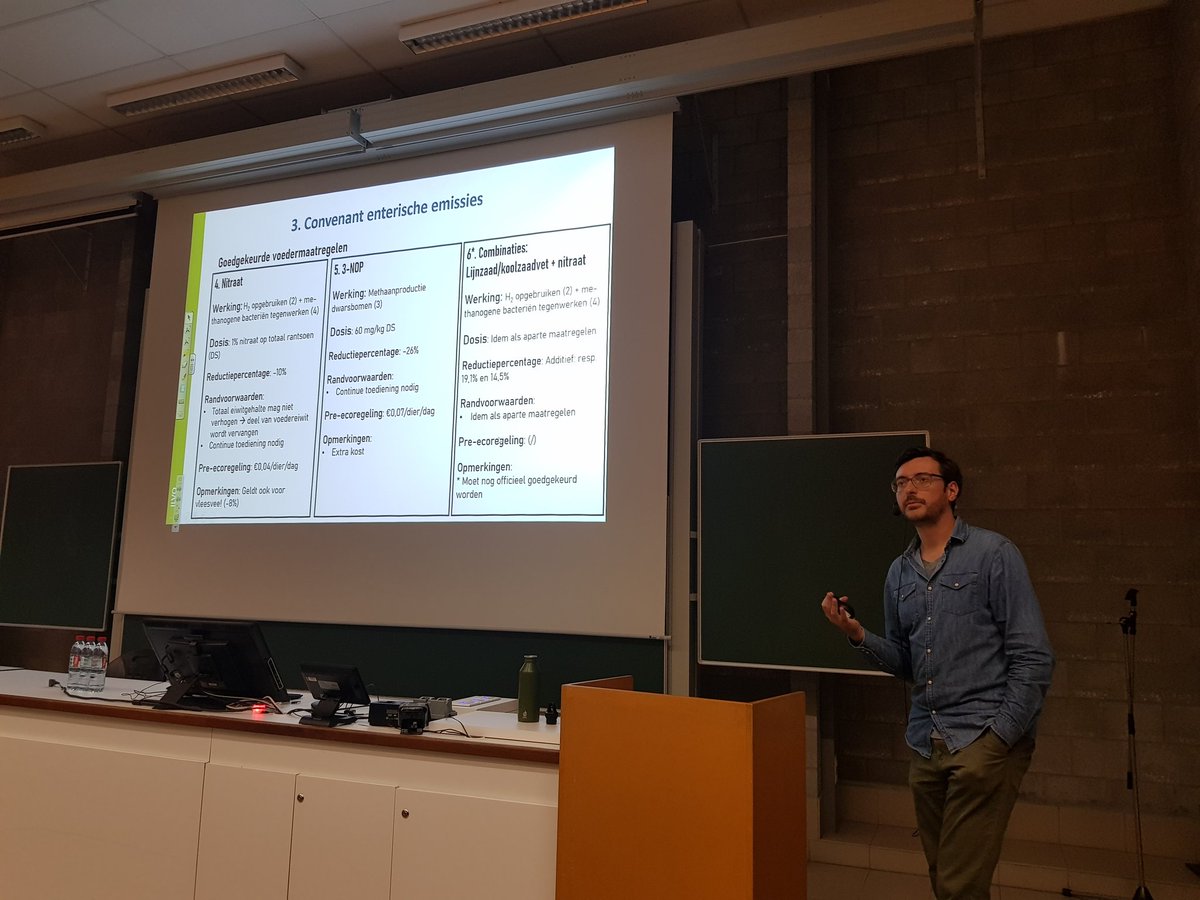 LeVndaele's tweet photo. Vandaag Stikstof- en Klimaatprobleem EN mogelijke oplossingen bij rundvee toegelicht op @vet_ugent samen met @kagoosse @jonasvandicke @ILVOvlaanderen https://t.co/zKlQfEwOXD
