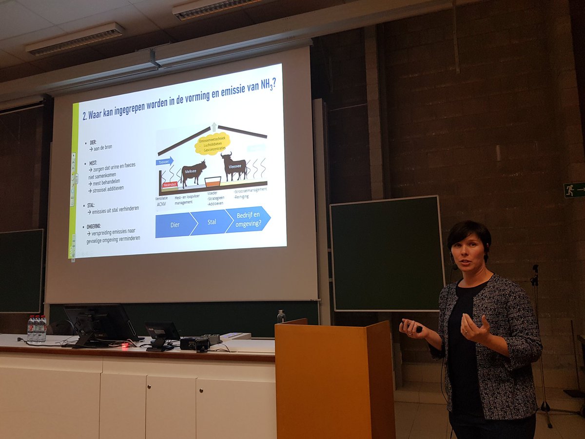 LeVndaele's tweet photo. Vandaag Stikstof- en Klimaatprobleem EN mogelijke oplossingen bij rundvee toegelicht op @vet_ugent samen met @kagoosse @jonasvandicke @ILVOvlaanderen https://t.co/zKlQfEwOXD