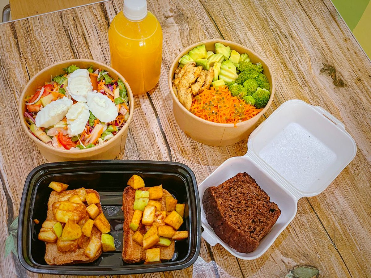 infuuzion's tweet photo. About our last #postworkoutbrunch : 1, 2 ou 3 ?
Consultez le menu du brunch de demain et faites votre choix. A déguster sur place, à emporter ou à livrer.
💰 5000 FCFA
🕙 11h-17h
☎️ 655841570
📍 Ydé
#HealthyCorner237 #infuuzion #healthyrestaurant #yaounderestaurant #TT237 https://t.co/7RslmMm7IV