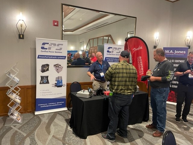 CertifiedPower's tweet photo. We wrapped up the Superintendents & Mechanics Conference and Trade Show in Ohio yesterday. What a great couple of days to connect with old and new friends! Check out our website to learn more about our snow and ice control solutions!
#StormGuard #Snow&Ice #CertifiedPowerSolutions https://t.co/ZOUTIZXdqZ