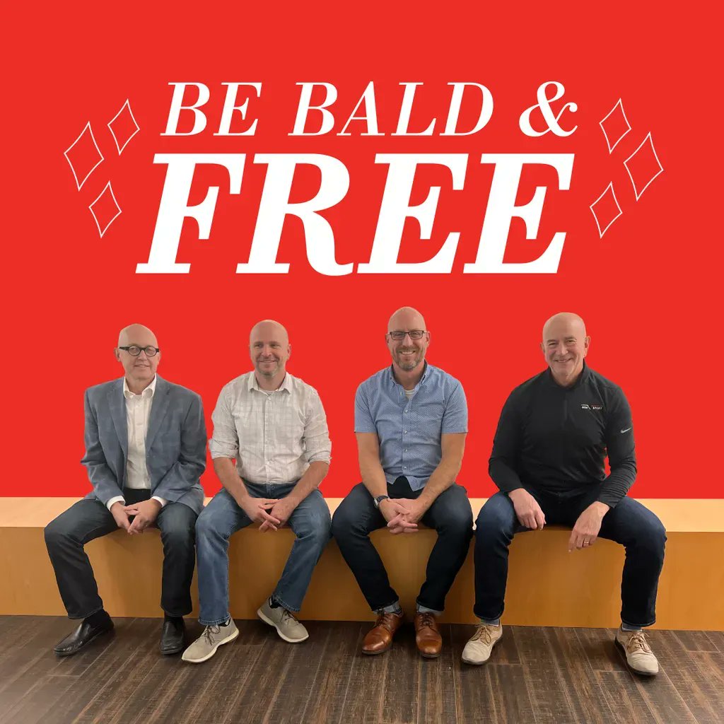 msa__design's tweet photo. Happy Be Bald &amp; Free Day from #MSADesign! Where we celebrate everyday in #style, including the #bald and the #beautiful. ✨

#peopleofMSA #BeBaldandBeFreeDay https://t.co/5RNN4eOvkE