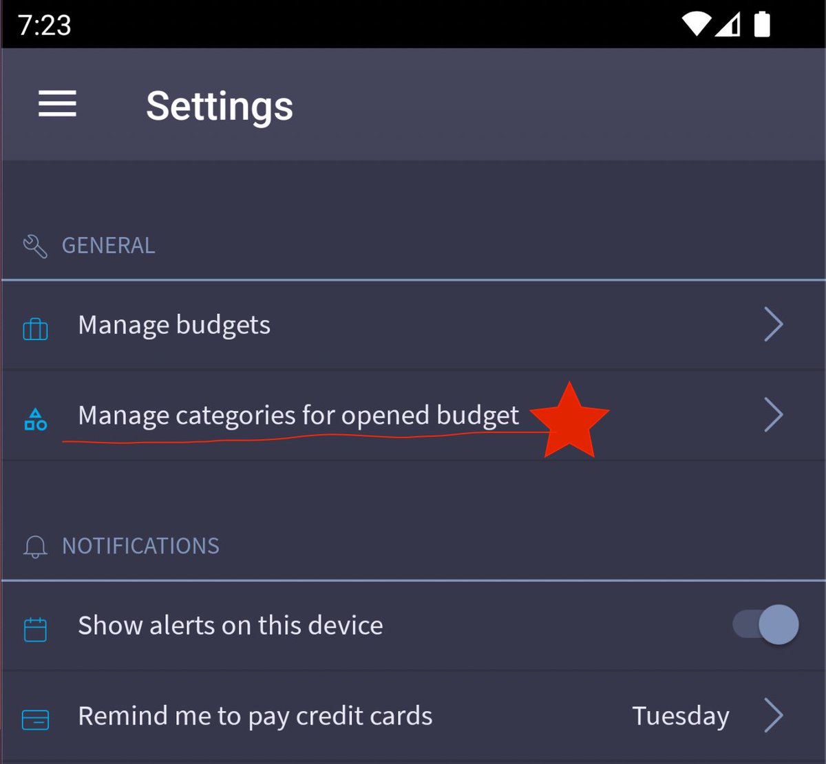 4DucksBudget's tweet photo. Q: Can I create custom categories?
A: You bet! Go to Settings, then "Manage categories for opened budget." https://t.co/g2VGR17wrA