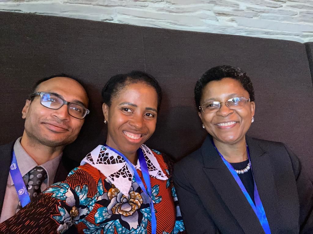 PMNCH's tweet photo. Hon. Tasila Lungu, Young MP from @Legislaturezm, joined us today to talk about the importance of collective action by young parliamentarians in elevating the adolescent and youth well-being agenda within the framework of the #SDGS 
#PartnersforChange #1point8 #UHC #IPU145 https://t.co/FWET0saO3I