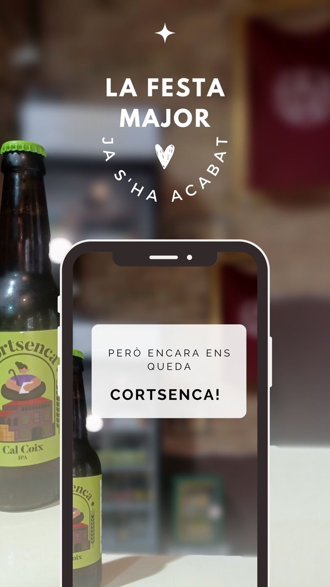 ElPaSencer's tweet photo. 🔥  La festa major ja s'ha acabat però la Cortsenca encara no! 🍻 https://t.co/FEHHvBcRol