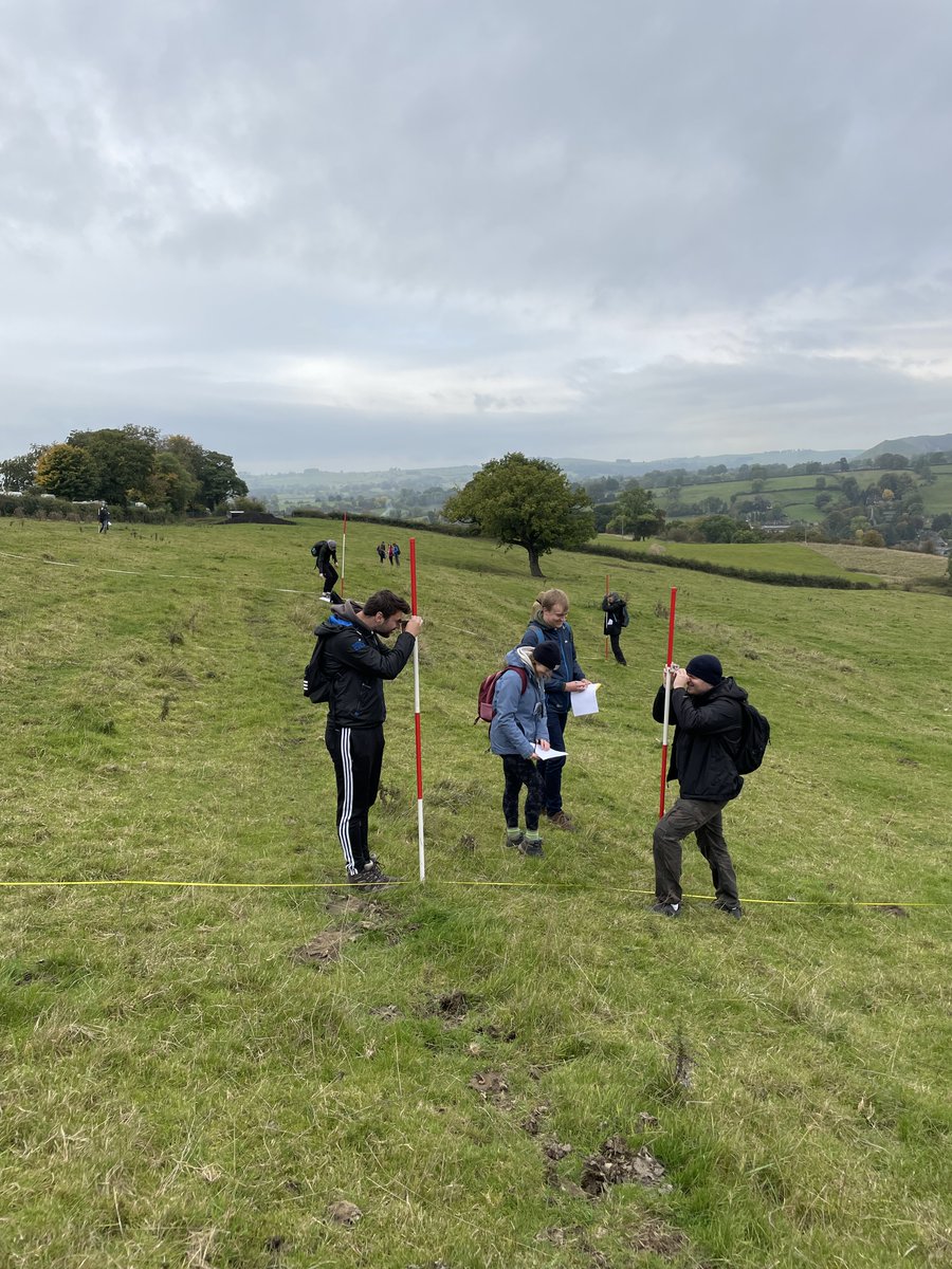 CovGeography's tweet photo. 12.10.2022: Students on our GeoInformatics module visited the Peak District to map a landslide as a first step towards building a landslide susceptibility model with Dr Nigel Trodd and @drblackett. #gis #studygeography #hazardmapping https://t.co/GjP1JXoWHV