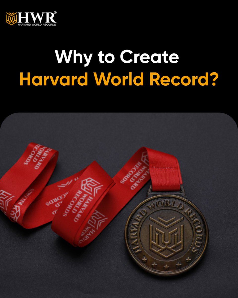 harvardrecords's tweet photo. Why you should create Harvard World Record?
Swipe left to know more.
Want to create a world record? connect with us at 7880094995
#harvardworldrecords #worldrecord #worldrecordholder #recordbook #uniquerecords #HistoryCreated #HistoryCreator #makearecord #incredible #famous https://t.co/6QBobFlMcf