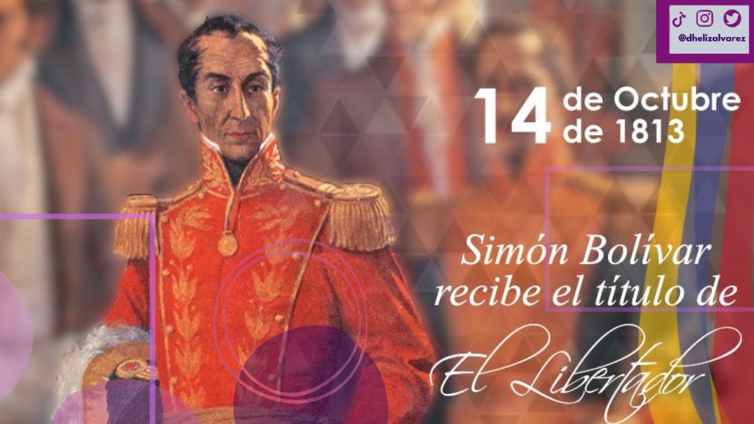 209 años han transcurrido de la entrada triunfal de Bolívar a Caracas en el marco de la victoriosa Campaña Admirable, donde un mar de pueblo le confirió el título de Libertador de Venezuela y Capitán de los Ejércitos. ¡Hoy homenajeamos su hazaña y grandeza! #VenezuelaEsPoesía