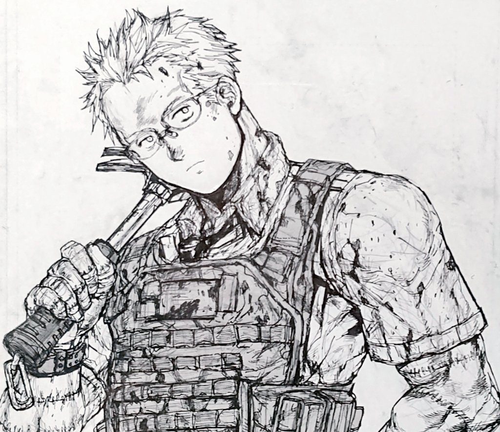 今週は2回もドロヘドロ原画展FINALに行ってきました！あまりにも