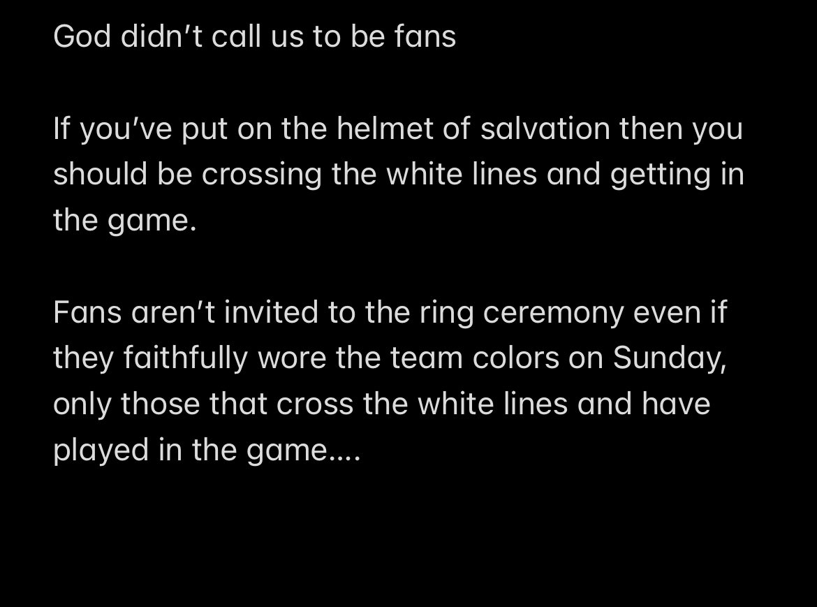 luke_mccown's tweet photo. Are you truly a part of team Jesus or just a fan…… https://t.co/Mos7JOXJN5
