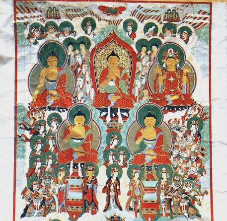 nocontextbuddha's tweet photo. Do you remember when you joined Twitter? We do! #MyTwitterAnniversary 

#Buddhism #nocontextbuddha #BuddhistStudies 

Let’s celebrate with the Five Dhyani Buddhas!

Source: Wikimedia Commons https://t.co/DrNNSLYodD