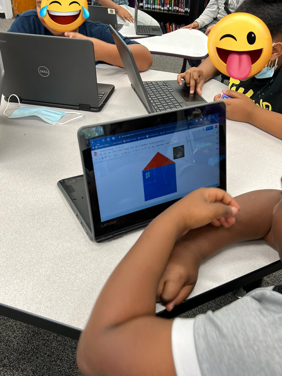 ReadforCupcakes's tweet photo. 4/5th grade learning to use Google Drawings to create Spooky Houses @dcvpa @DitchThatTxtbk #tlap https://t.co/d3EOJLg952