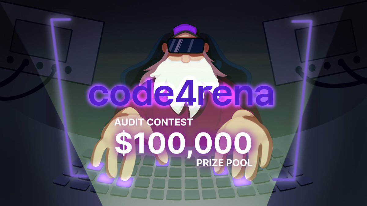 LFJ_gg's tweet image. Code4rena Audit Contest starts TODAY

Contest Details:
⏳ 8pm UTC
🗓 Last for 9 Days
💰 $100k prize pool
🤝 All findings will get a pay out
🐺 Join the C4 Discord: discord.gg/9qr6zgbZbj
📒 Info: code4rena.com/contests/2022-…