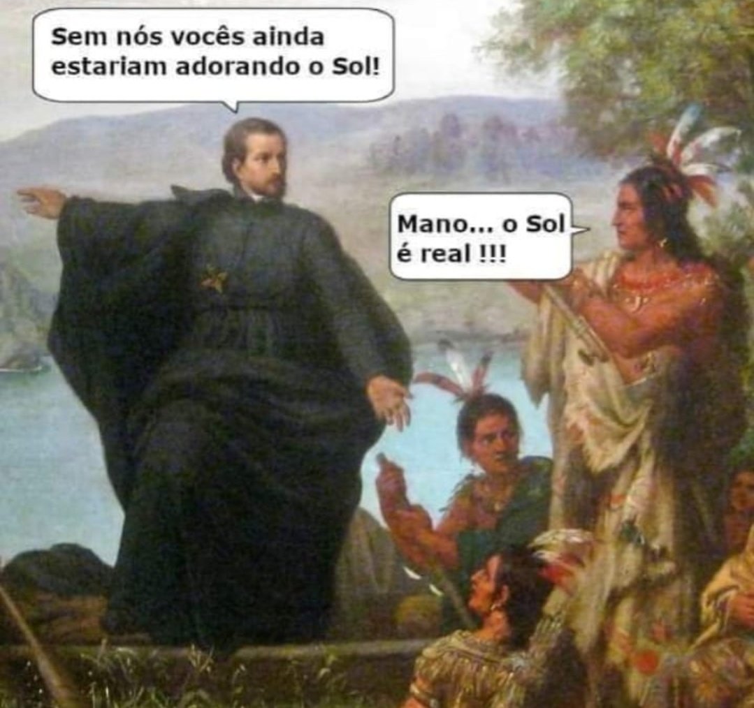 olha pra cima mano