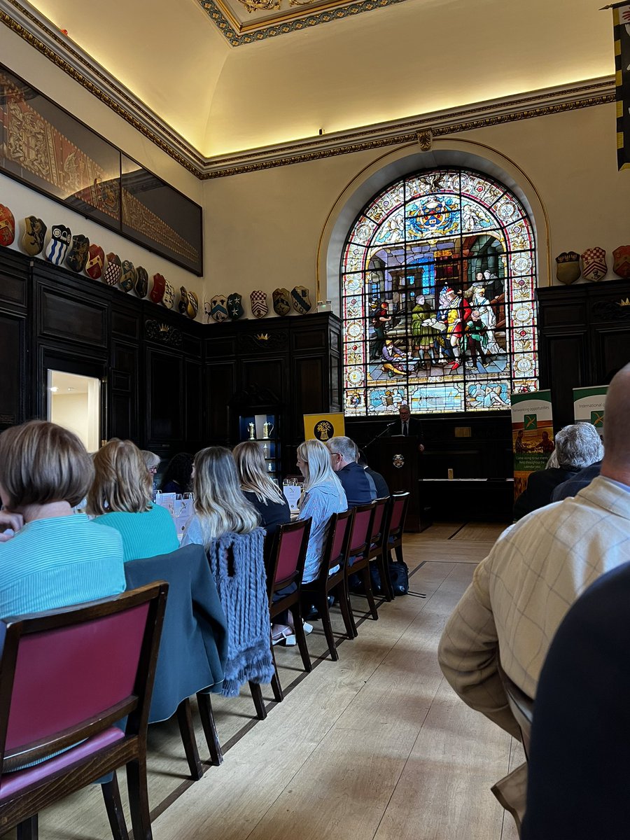 KendallsPR's tweet photo. A wonderful day out of the office for the #KendallsPR team to attend the @GAJinfo Harvest Lunch following a beautiful harvest service at @stbrideschurch.
Great to catch up with so many familiar faces and hear from guest speaker @jake_fiennes @HolkhamEstate ππ
#AgriPR https://t.co/f7Qj1RAvEC