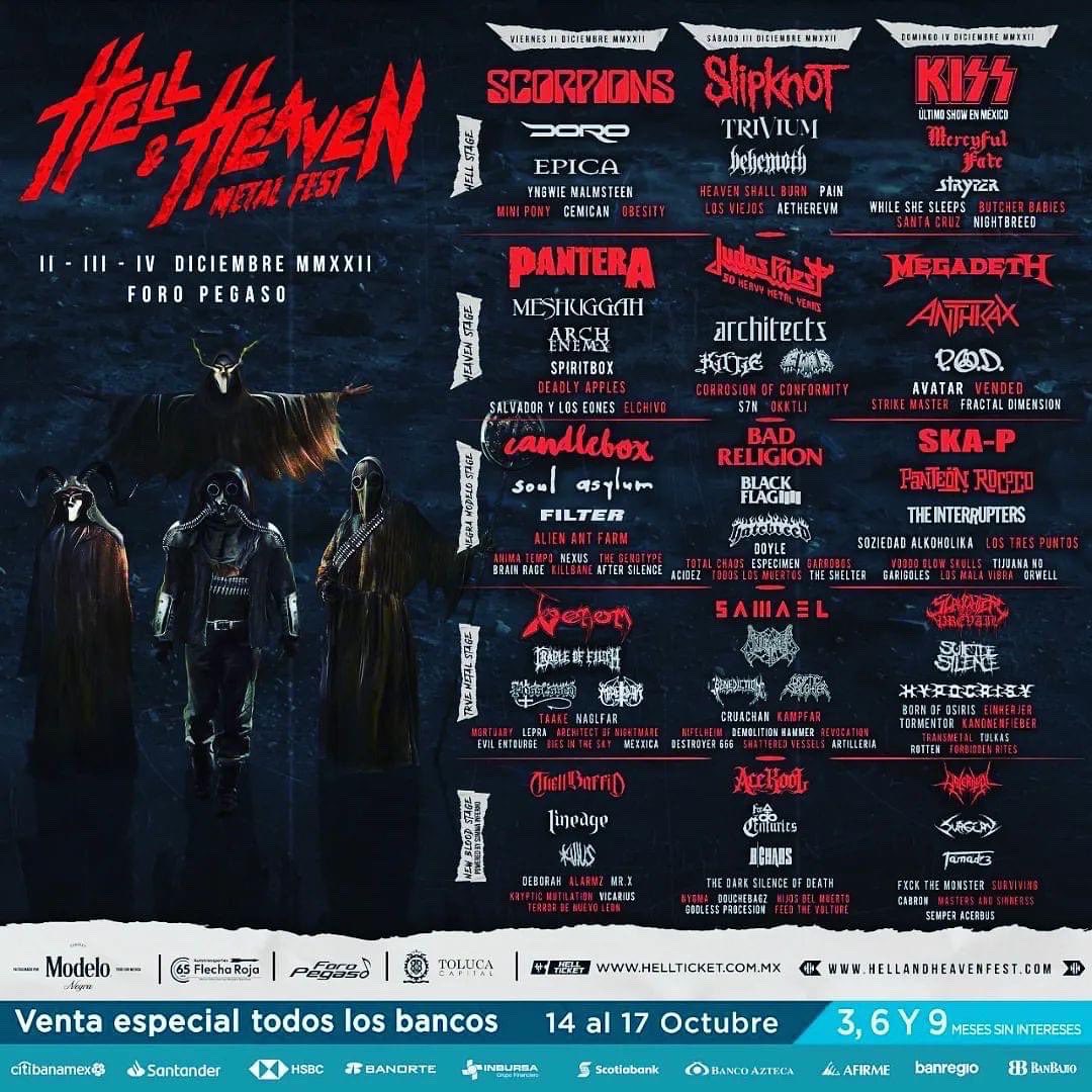 Nos vemos el 2 de diciembre en el <a href="/HHOpenAir/">Hell And Heaven Open Air</a> 🔥

Estaremos participando en el New Blood Stage 🤘🏼

<a href="/AlterEgoShows/">Alter Ego Entertainment</a>