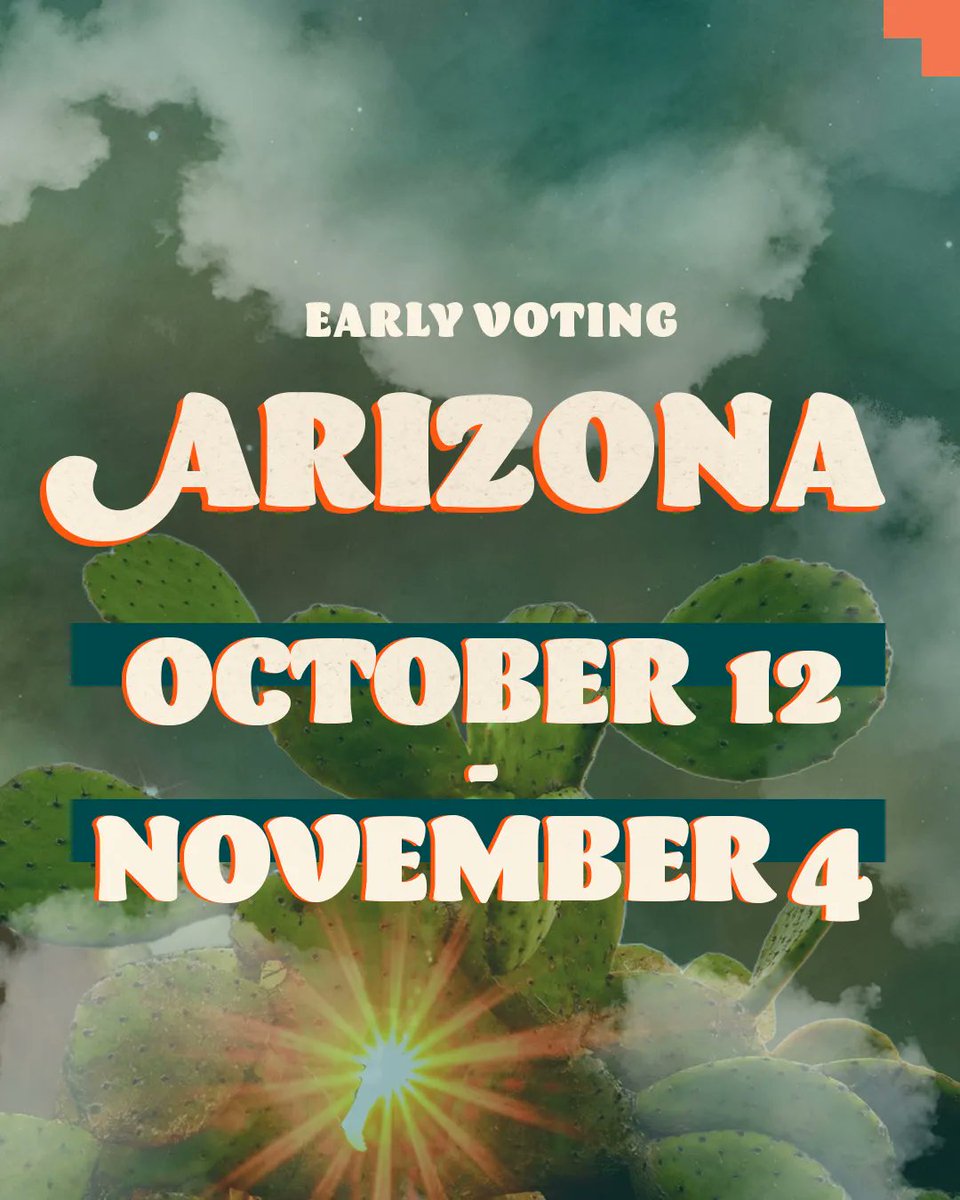 iwillharness's tweet photo. Beat the lines! Arizona voters, early voting is happening now. Check out where your polling location is at https://t.co/lgyMEUK7At
#arizonavoting #midterms2022 #votingmatters https://t.co/XOMnmXbYDI