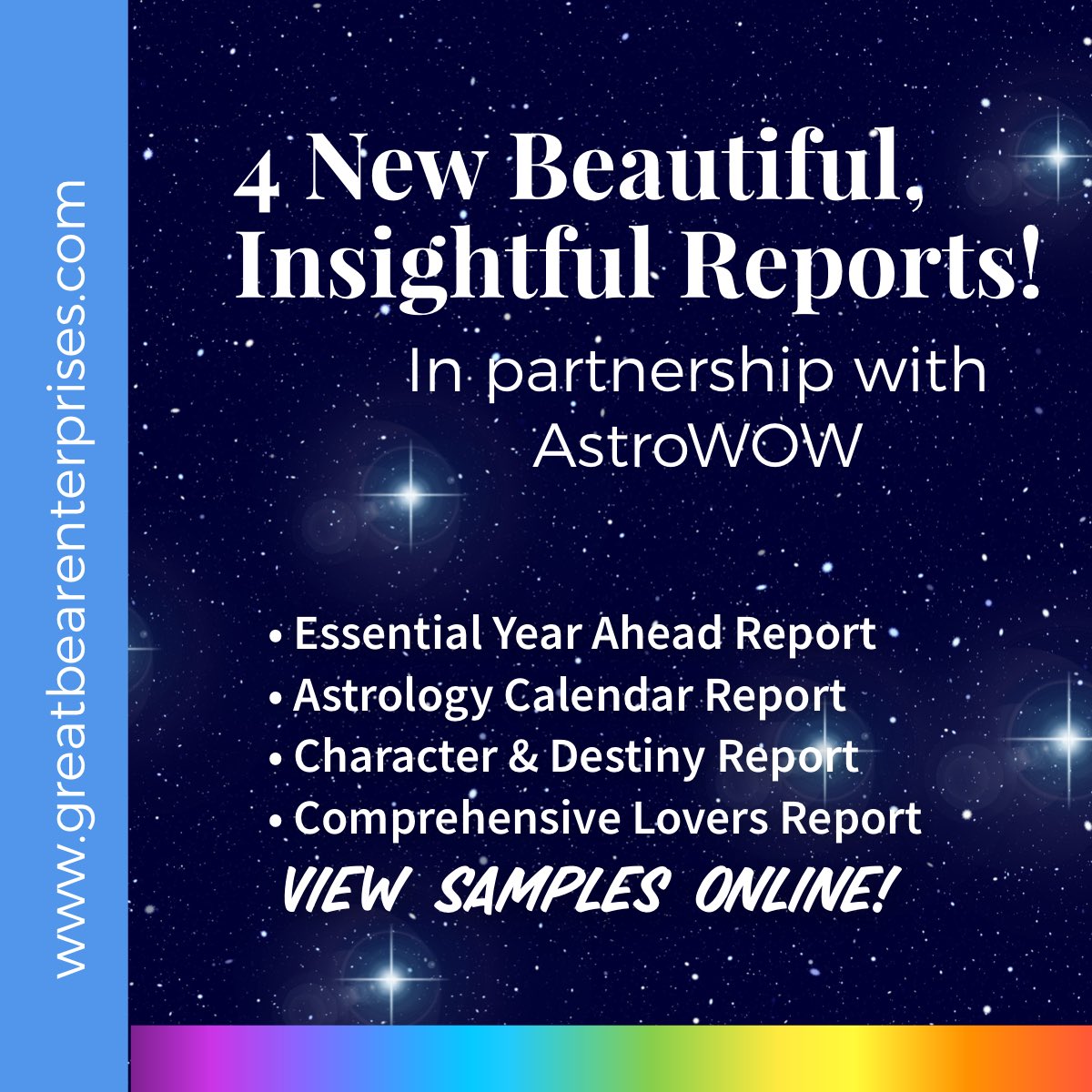 markgobear's tweet image. 4 New Astrology Reports! Download in minutes! View samples online! Link in bio AstroWOW reports! #astrology #astro #astrologyreading #astrologyservices #marklerner 
greatbearenterprises.com/astrowow-repor…