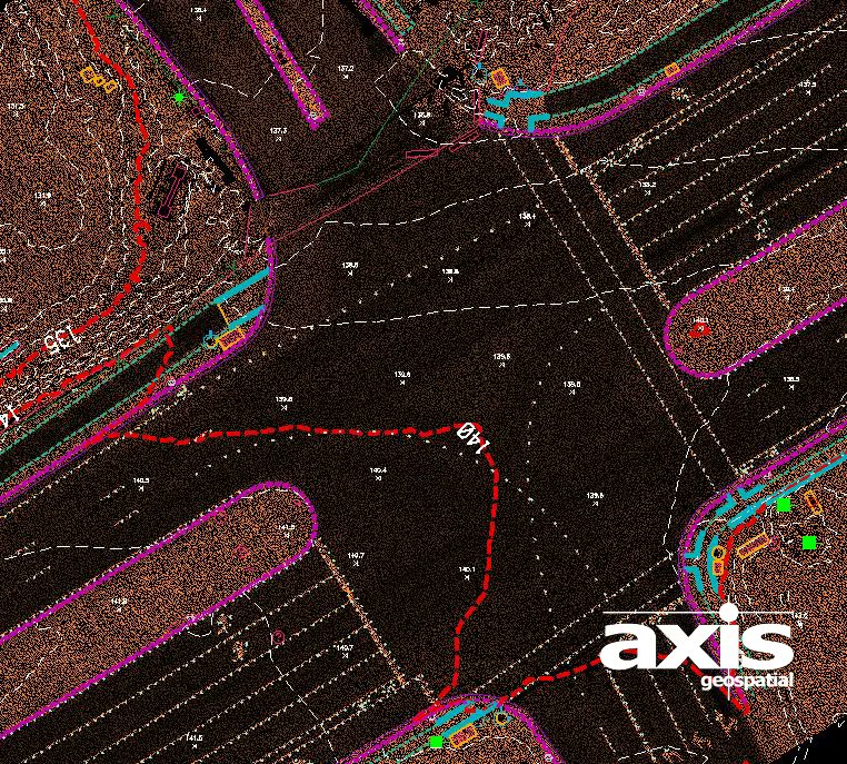 axisgeospatial's tweet image. Creating data of existing landscape and infrastructure for transportation planning and highway design. Design scale mapping from AXIS buff.ly/3Mz3XZn