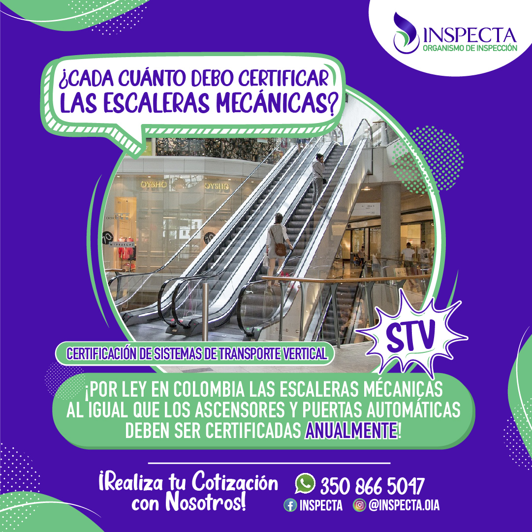 inspectaoia's tweet photo. Administrador!👩‍💼 En Colombia por Ley cada Año debes Certificar los equipos de transporte Vertical y con #INSPECTA puede contar con el apoyo del proceso!! 🙌🔥🤩

🎯Realiza tu cotización:
Tel y WhastApp: 350 866 5047

https://t.co/EBejwAWoVA
"Revisiones Periódicas con propósito"😎 https://t.co/gJqW1pf9GD