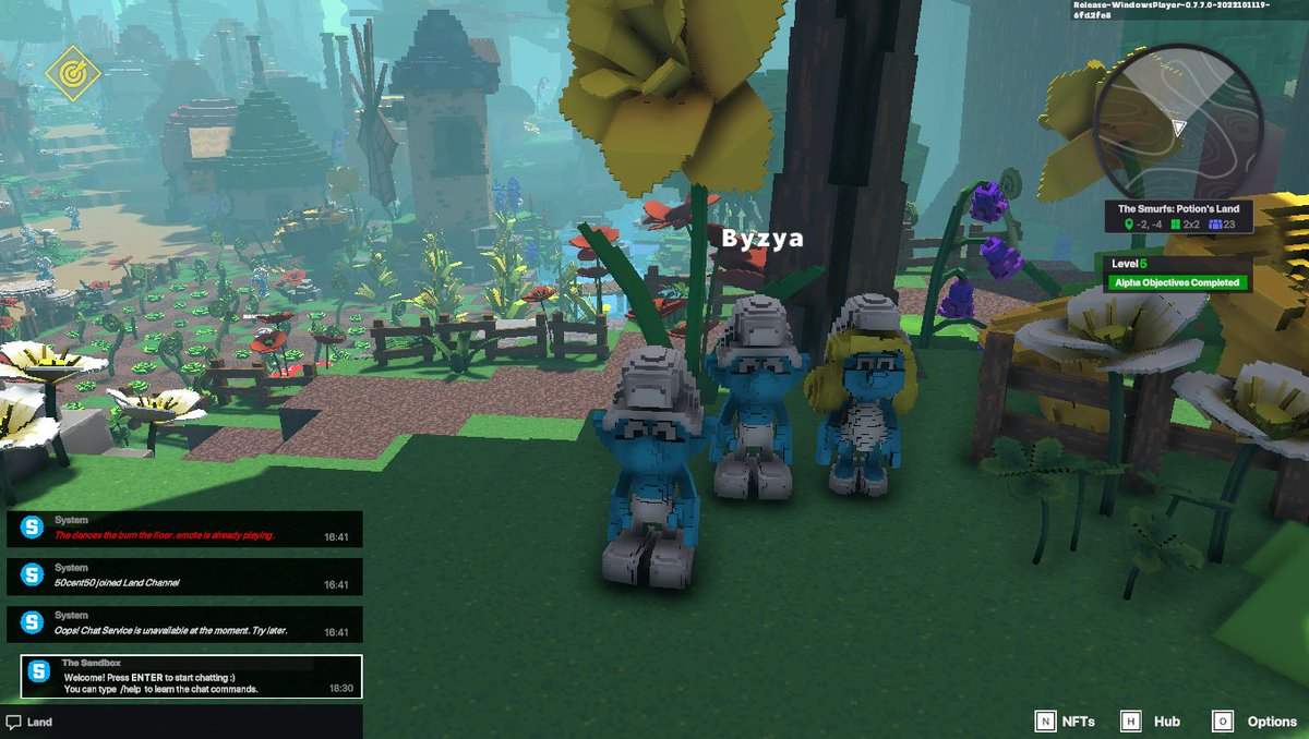 RAPFARS666's tweet photo. @TheSandboxGame I just participated in The Smurfs Giveaway for a chance to win a Season 3 Alpha Pass! Check out my screenshot below! 👇 https://t.co/uuNvSroTmM