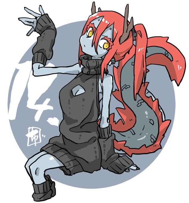 何日続くかな。今日は黒セーターな龍神さまでした。 