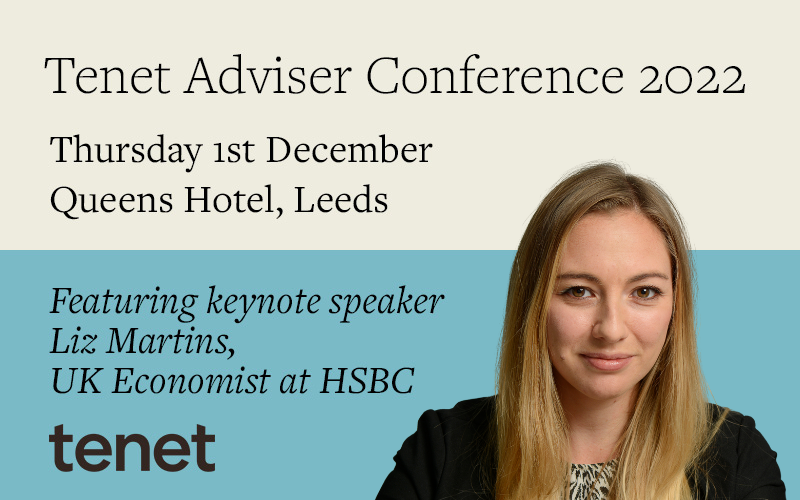 Back by popular demand, we're delighted to announce the first keynote speaker for our Annual Adviser Conference is Liz Martins, UK economist at HSBC!

To register your place, click the link:
bit.ly/3JPE6uU

#adviserconference2022 #tenetconference2022 #financialadvisers