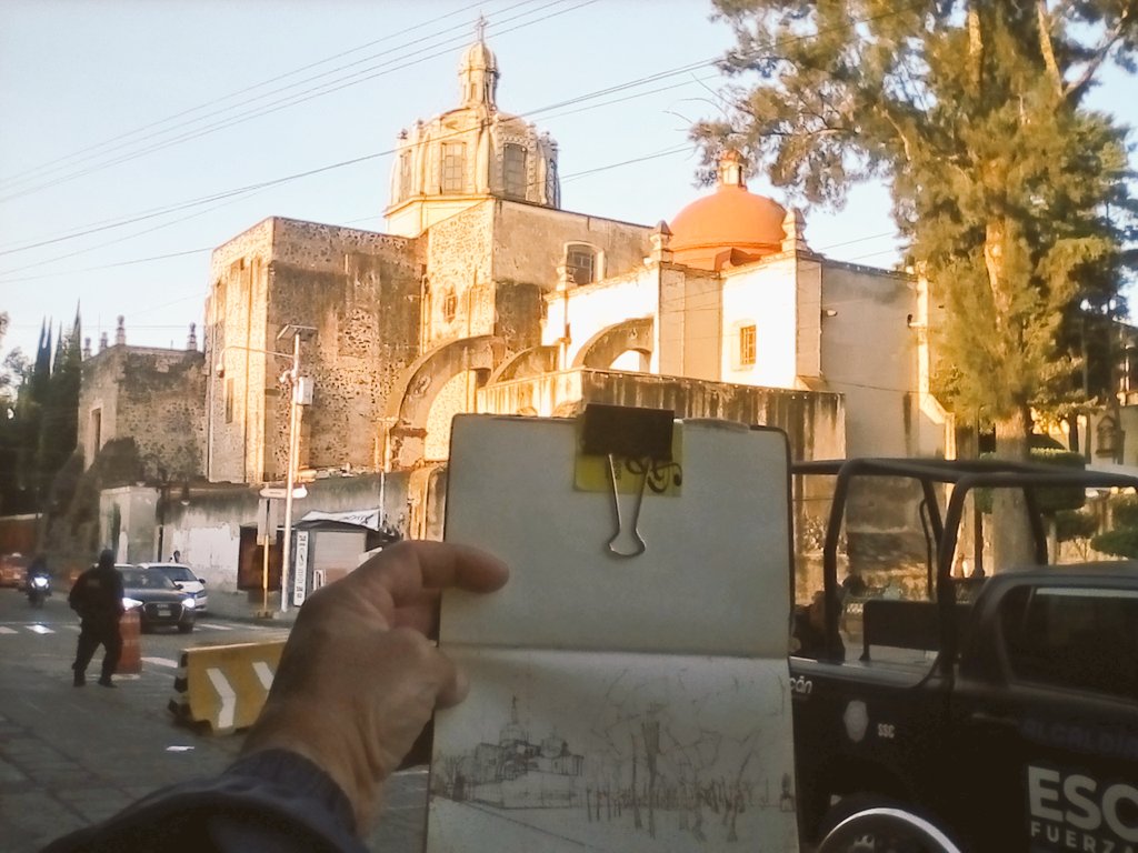 Barbacain's tweet image. #nuevoReto #utViditaem #abside #parroquia #SanJuanBautista #jardínHidalgo #MiguelHidalgoyCostilla #Coyoacan #CDMX