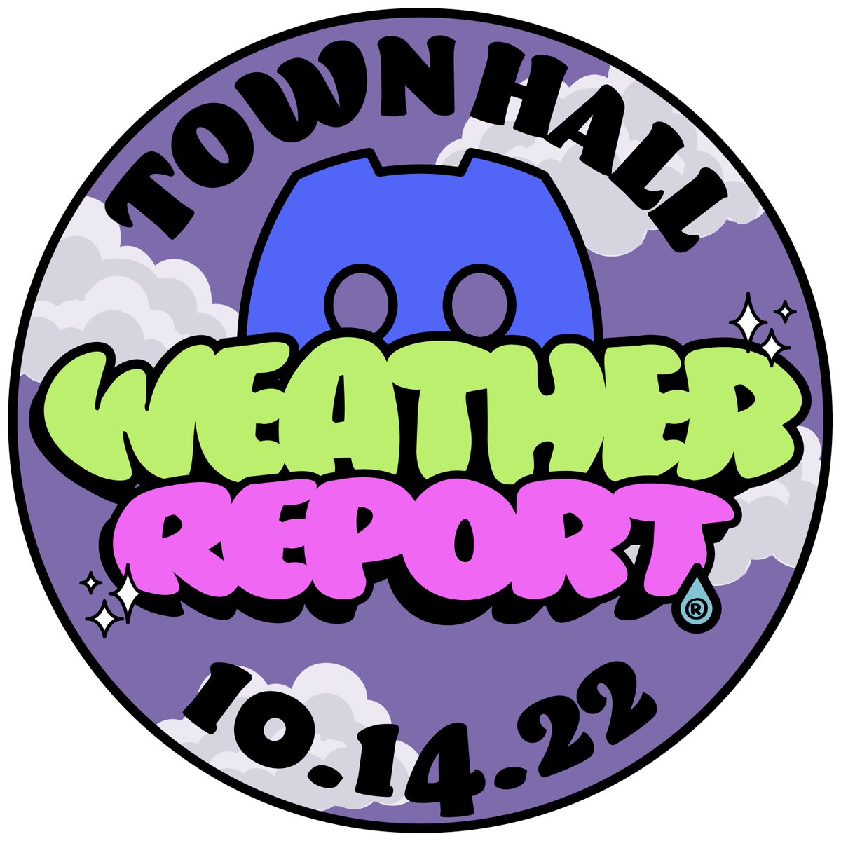 WeatheReportInc's tweet photo. ⛈️ gm⛈️ 

Our monthly Town Hall will be happening today (10/14) at 3pm PST!

If you can't make it, fear not! We will post a text recap shortly afterwards.

As always, we're excited to tap in with all our legendary reporters 🫡 https://t.co/FI1QIpTTf4