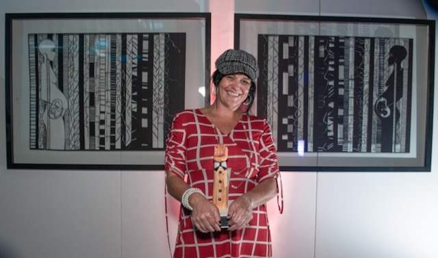 basa_news's tweet photo. Congratulations to Mariapaola McGurk this year's BASA Awards Commissioned Artist on winning the 'ART on PAPER' category award at the Thami Mnyele Fine Arts Awards Competition 2022. 
#BASA25 
#BASAAwards https://t.co/xPLavmVXZo