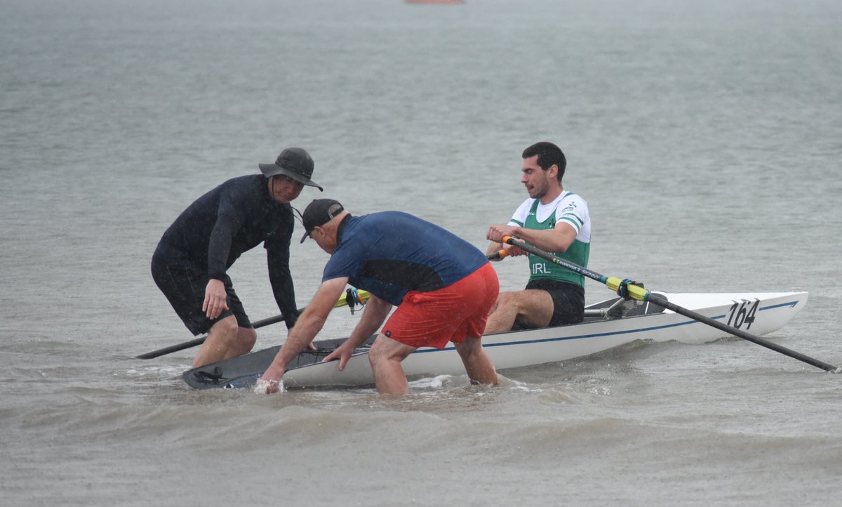 Kealan was tenth in the time trial and progresses to the round 2 time trial tomorrow morning. The top eight will progress to round 3. He also rows in the quarter finals of the quad tomorrow afternoon. #WRBeachSprints #WRBeachSprints #WRBSF #BringOnTheWaves