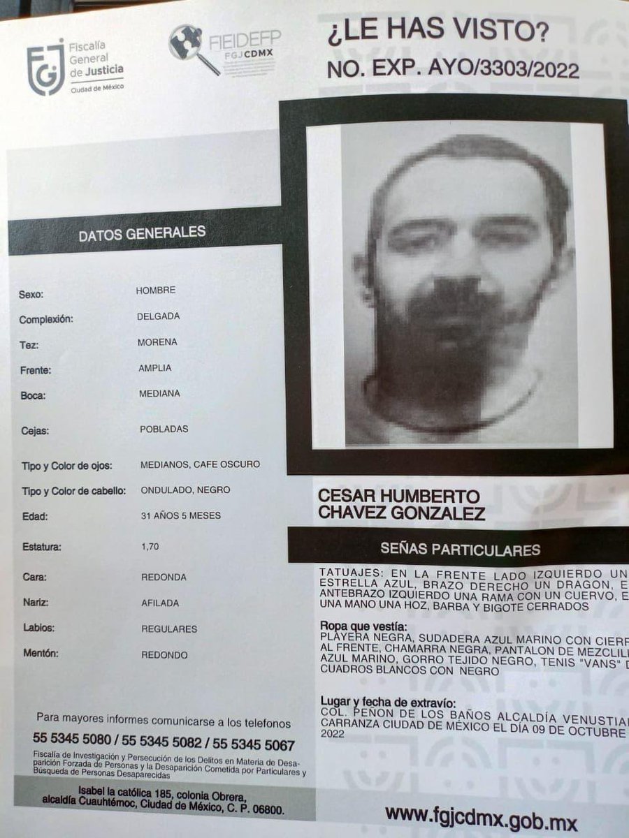 luzkar's tweet photo. Amigos, por favor compartan y ayúdennos a localizarlo, es un amigo y compañero de trabajo querido.🥺Czar Chávez  🙏 #bucandoaCzar #CDMX https://t.co/bnaSdsbn9O
