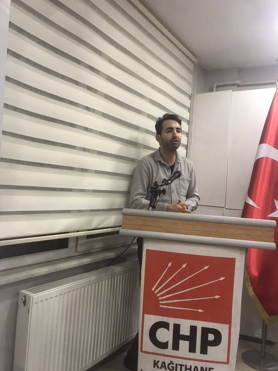 CHP, <a href="/Chpkagithanee/">CHP Kağıthane İlçe Başkanlığı</a> düzenlediği  Örgüt Toplantımıza, ilçe başkanımız <a href="/Cihanilim/">Cihan İlim Yeşildağ</a>, CHP İstanbul  il yöneticilerimiz <a href="/ozgurbirgun/">Özgür Birgün</a> , <a href="/SaniyeYurdakuls/">Yurdakuls</a> ,kadın kolu yöneticimiz <a href="/neclakacan1/">Necla Kacan</a> ve örgütümüzle birlikte katılarak, partimizin politikalarına dair fikir alışverişinde bulunduk.