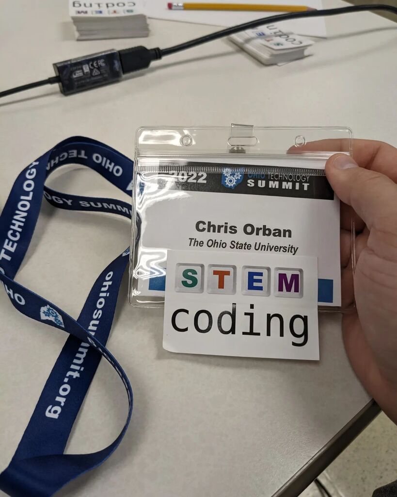 STEMcoding's tweet photo. I'm hanging out today at the Ohio Technology Summit #OTEEA https://t.co/YoE7xRUZ1j