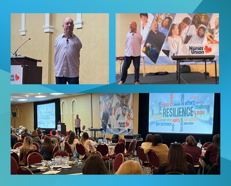 NS_nurses's tweet image. Finishing off #NSNUEducationDay2022 with a presentation from Alvin Law full of insight, inspiration and laughs! 

#leadershipthroughlearning #nursingledbynurses @JanetHazey