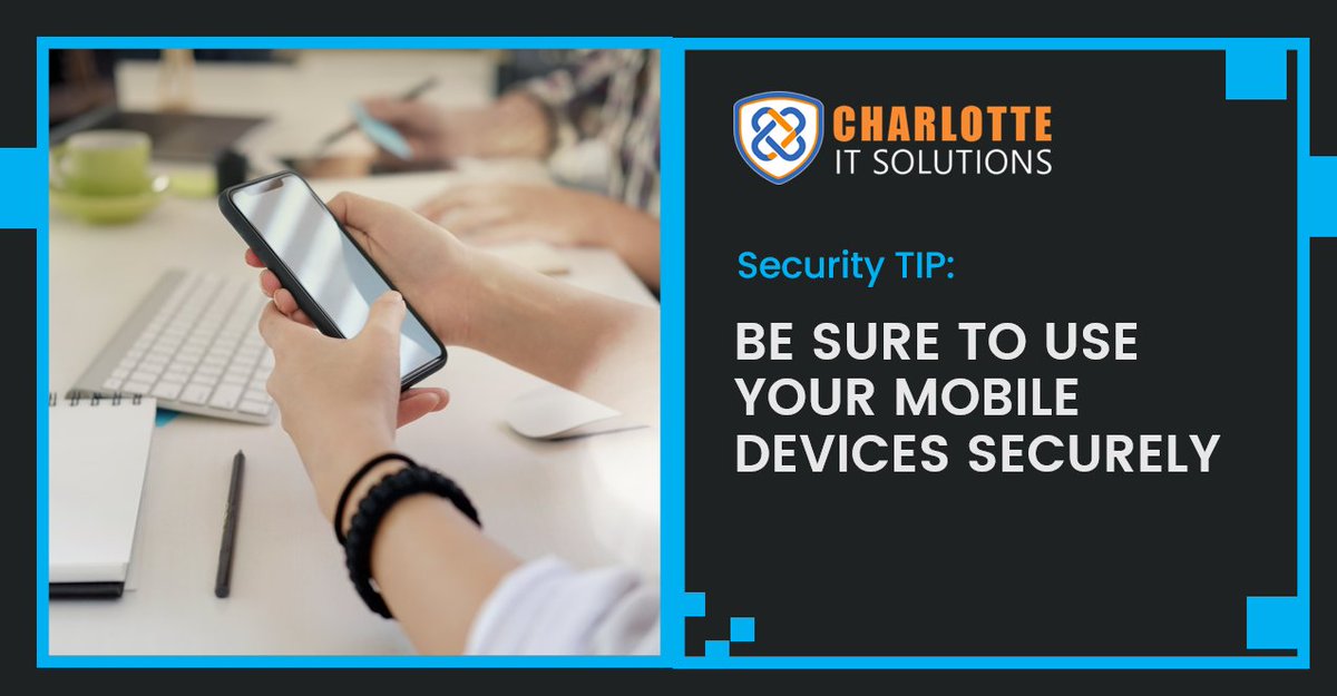 CYBERSECURITY MONTH: Security Tip Friday
Too many businesses overlook the phones of their team members....DONT!
#cybersecurity #itsupport