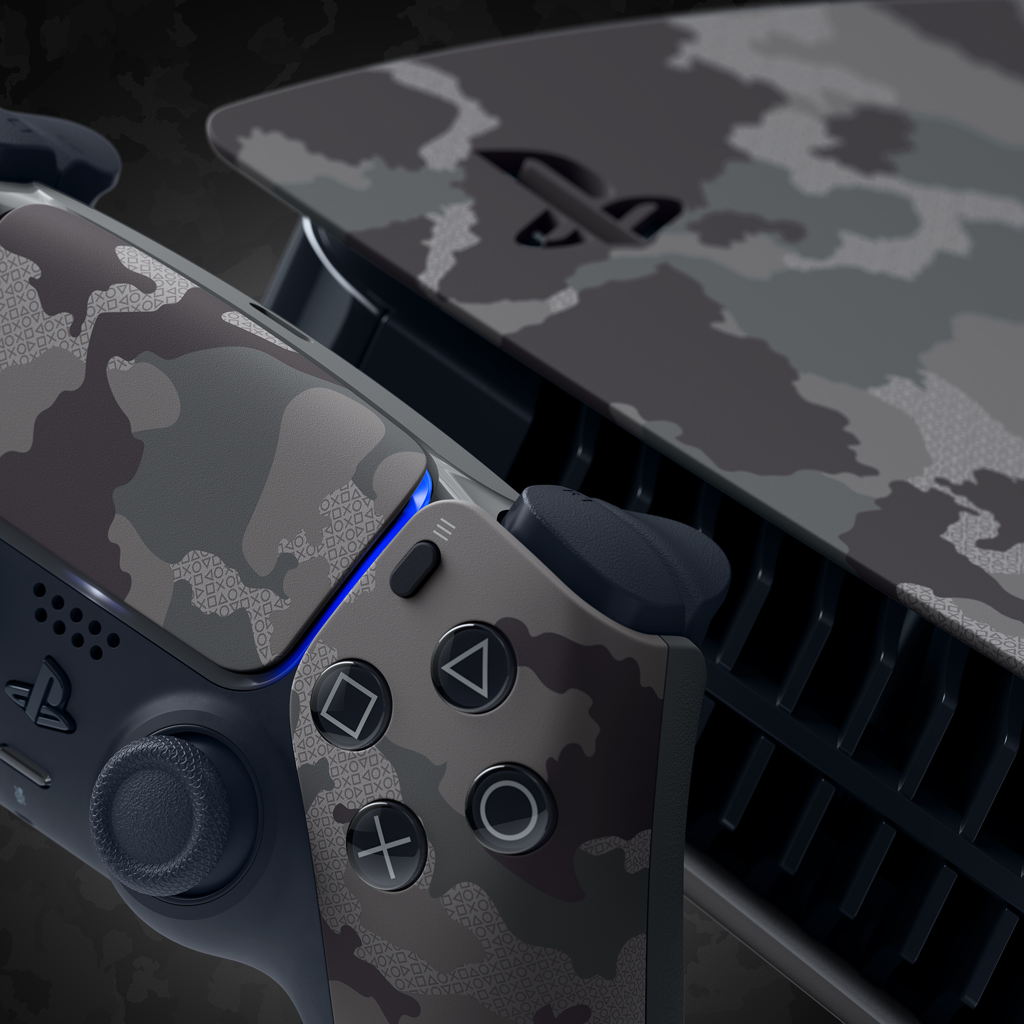 PlayStation France on X: "Avez-vous repéré les signes PlayStation ? 👀 Les  DualSense et façades PS5 de la Collection Grey Camouflage sont disponibles  : https://t.co/FPRQama55K https://t.co/jJ3mlqoYId" / X