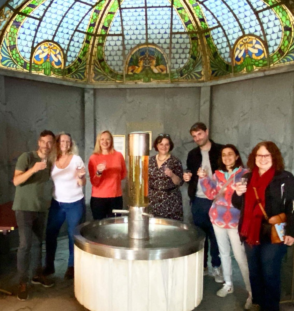 Tasting the waters in Bad Ems - the second stop on the #historicthermaltowns &amp; <a href="/Interrail/">Interrail</a> press trip. Visitors to Bad Ems came by river and then by rail after 1858.  #thermaltravels #greatspatownsofeurope #culturalroutes #onestopfurther