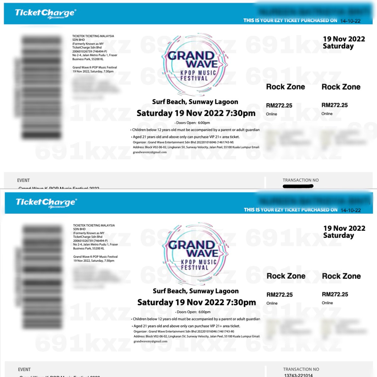 ‼️GIVEAWAY‼️- Grand Wave KPOP music festival in Malaysia🇲🇾

Hello! im doing giveaway for x2 rockzone tickets since i reach 1k followers :D

♡ rt &amp; like this tweet
♡ follow me
♡ results on 21st Oct 7pm <3

goodluck!!🤍

#GrandWaveMY #GWKPopMusicFestival2022