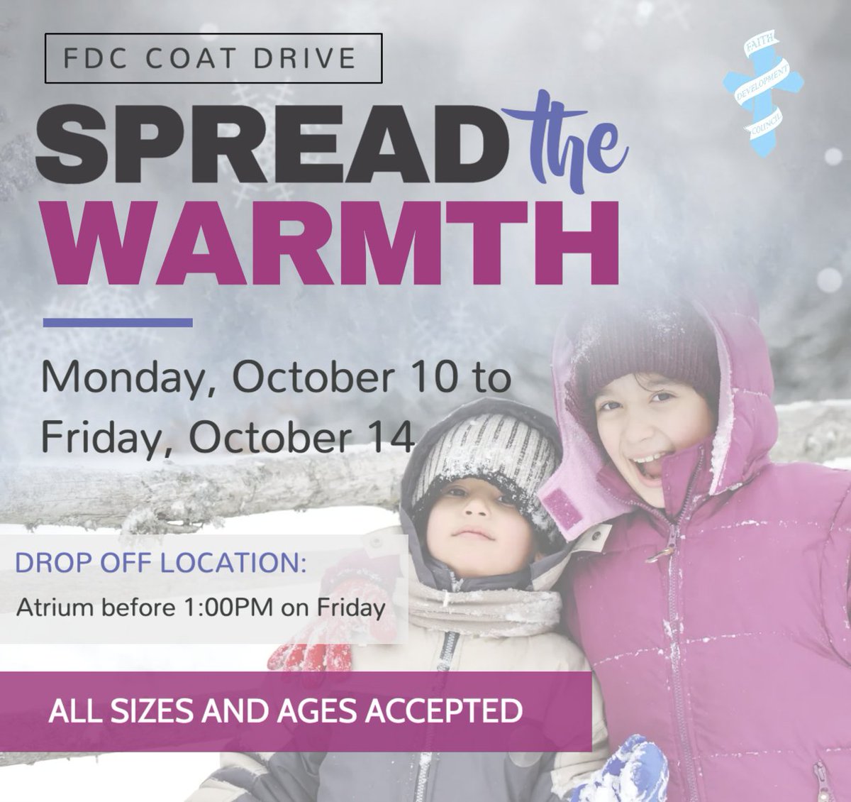 Last day of Coat Drive!