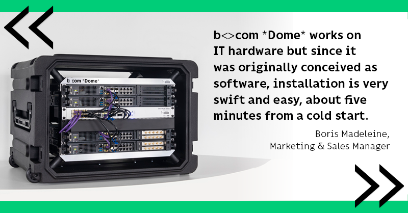 IRT_BCom's tweet photo. Dome was developed to meet many of the challenges #5G brings in terms of #security, the #IoT, latency, saturation and #network flexibility. @DigitalMediamag had an opportunity to talk to b<>com’s expert @MadeleineBoris. 👇
https://t.co/CklCSlhGJ5