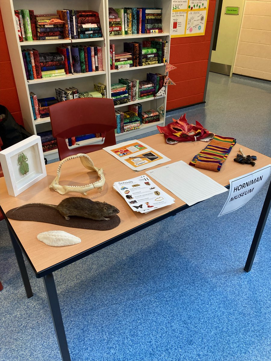 Lucymuseum's tweet photo. It was great speaking to Year 11 students from @DeptfordGreen and @AddeyStanhope about employment and volunteering opportunities @HornimanMuseum at their post-16 options and progression evening yesterday! Thanks for having us 🙏🐀 https://t.co/L2TErNALvb